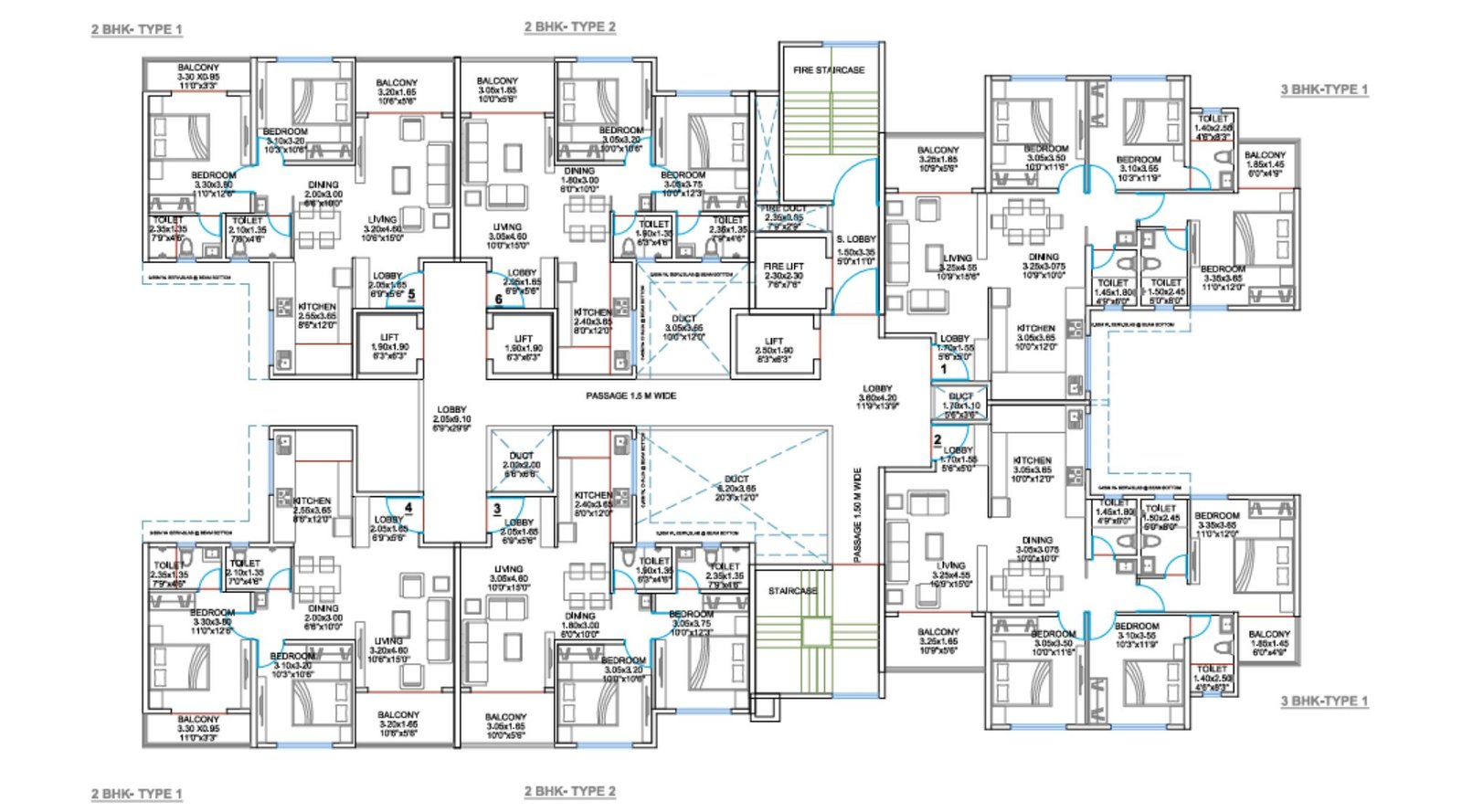 Balaji-Oriana-World-Typical-Floor-Plan-D-Wing